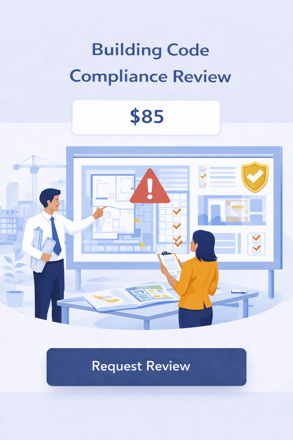 Building Code Compliance Review – $85